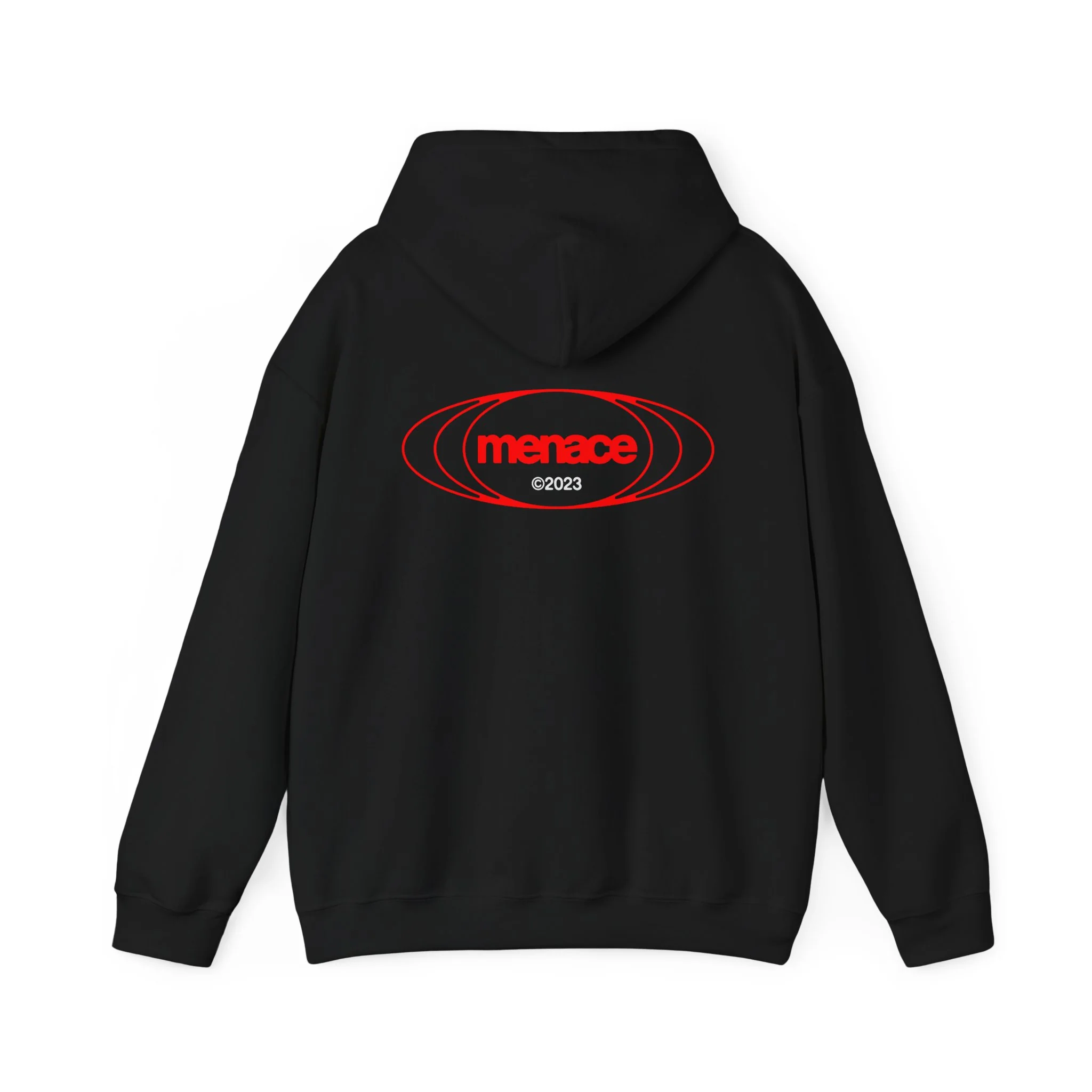 Worldwide Menace - Red Hoodie - Image 2