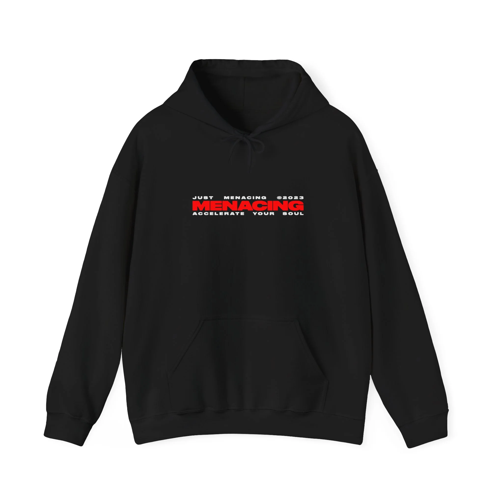 Menacing Acceleration - Red Hoodie