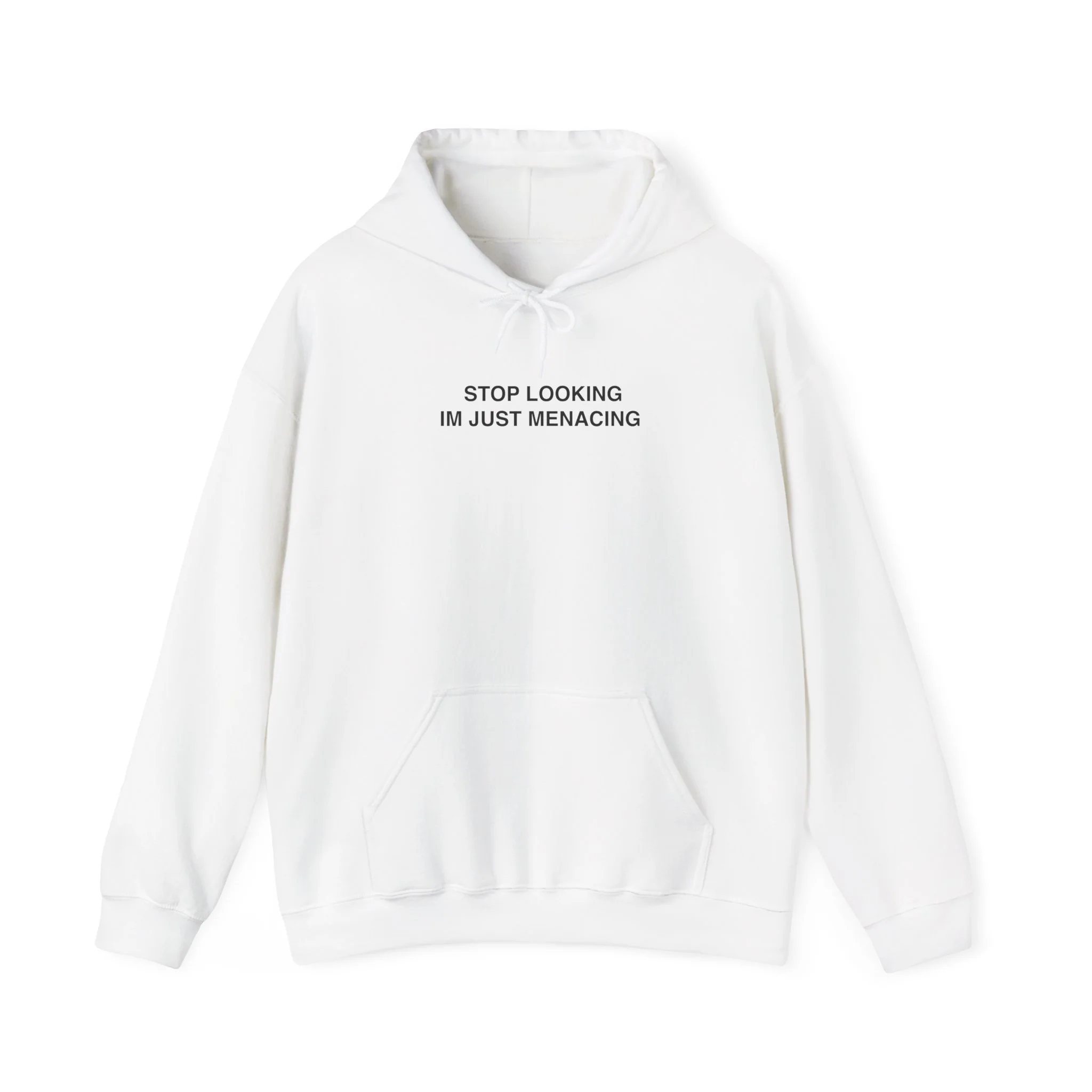 JustMenacing Stop Looking Hoodie